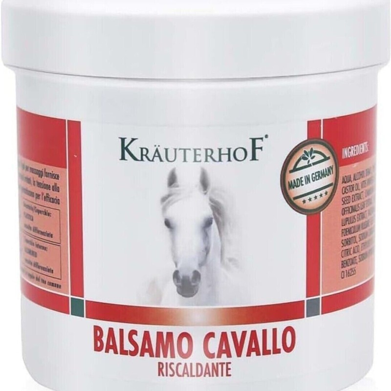 Krauterhof Balsamo Cavallo Rosso 250 ml scaldante extraforte, dolori articolari Krauterhof Balsamo Cavallo Rosso 250 ml scaldante extraforte, dolori articolari