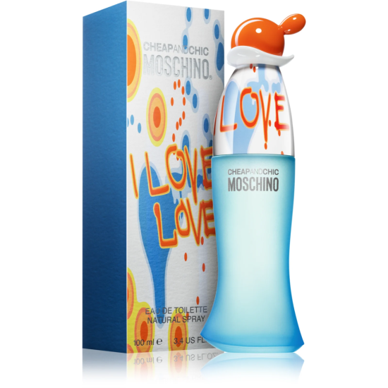 Moschino Cheap and Chic I Love Love Eau De Toilette Spray 100ml Moschino Cheap and Chic I Love Love Eau De Toilette Spray 100ml