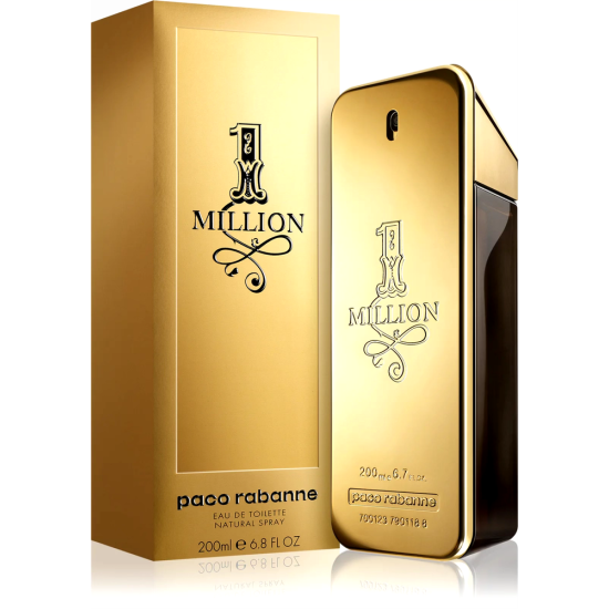 Paco Rabanne 1 Million Eau De Toilette Spray 200ml Paco Rabanne 1 Million Eau De Toilette Spray 200ml