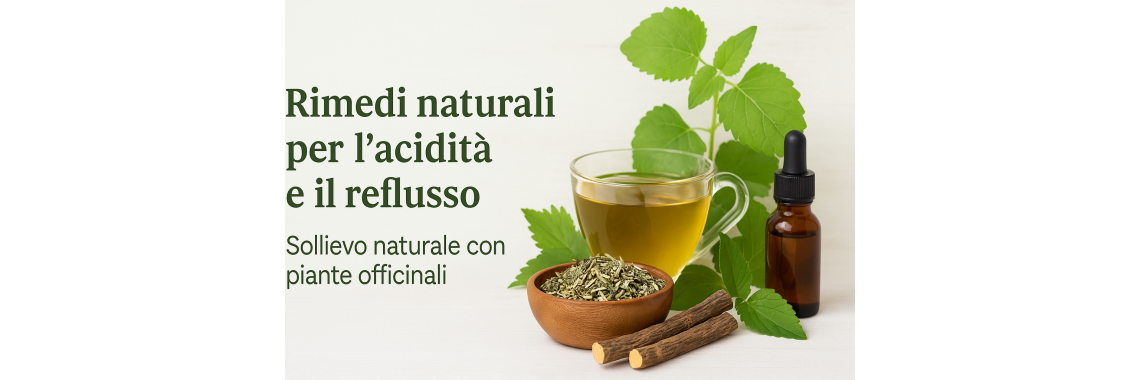 Rimedi naturali per l'acidità e il reflusso