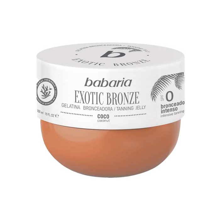 Babaria gel esotico al cocco super abbronzante protezione zero 300ml Babaria gel esotico al cocco super abbronzante protezione zero 300ml