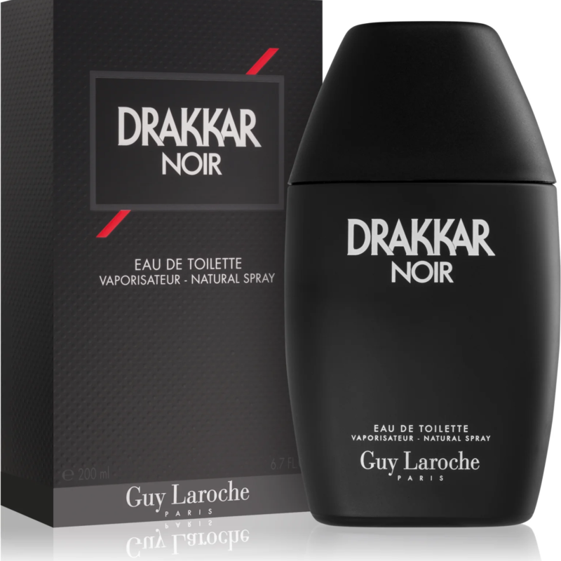 Drakkar Noir Eau de Toilette 200ml Spray Uomo Guy Laroche