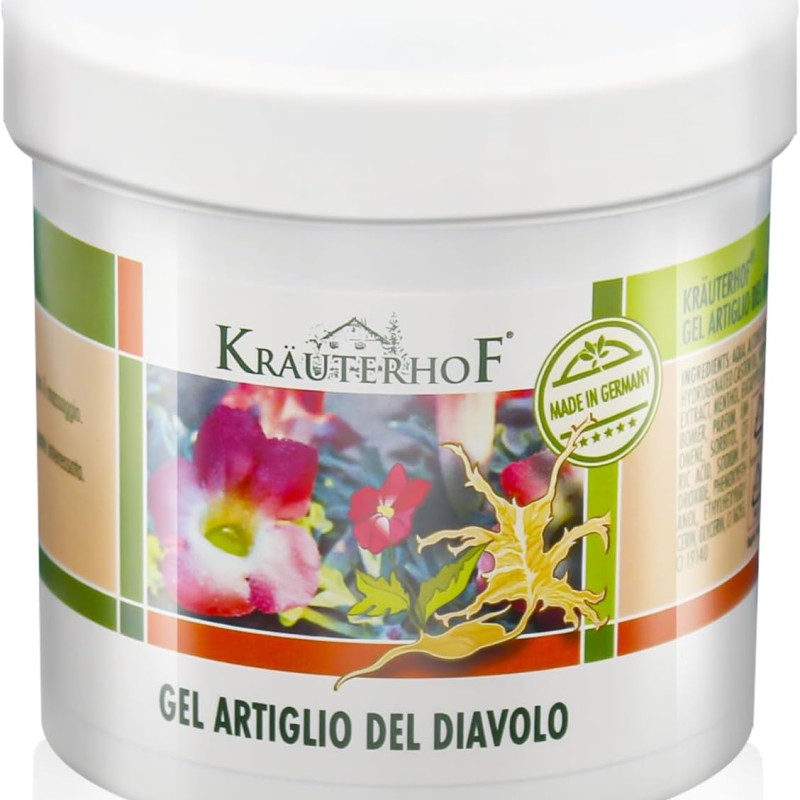 Gel Artiglio del Diavolo Krauterhof 250 ml cura dolori muscolari e cervicali