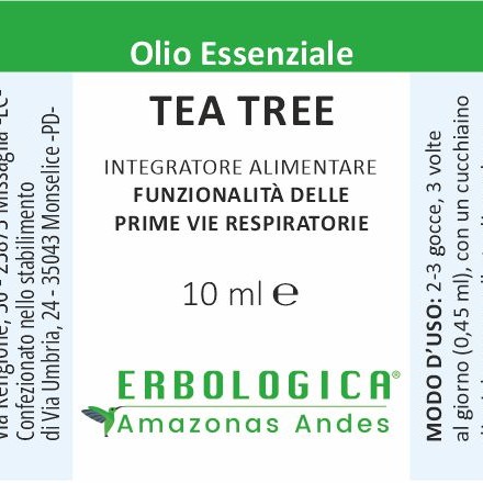 Olio essenziale Tea Tree Olio essenziale Tea Tree
