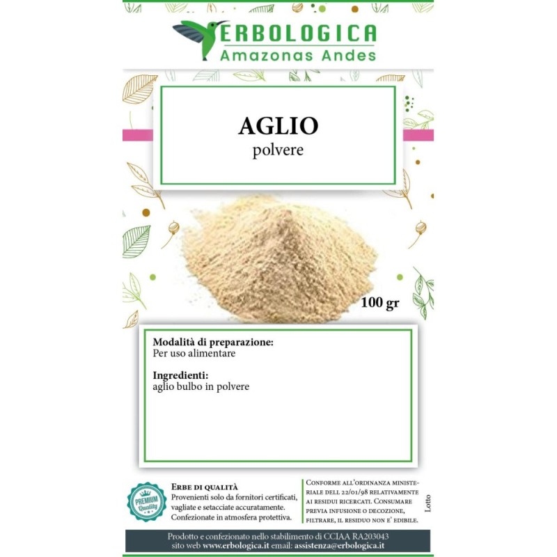 Aglio in polvere