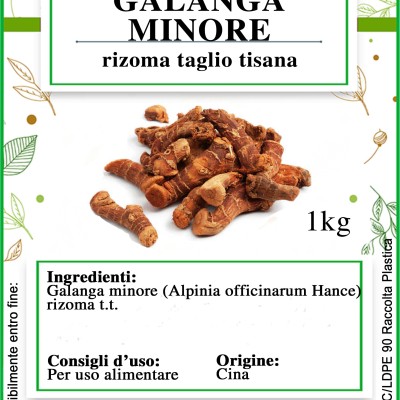 Galanga radice taglio tisana