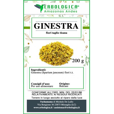 Ginestra fiori taglio tisana Ginestra fiori taglio tisana