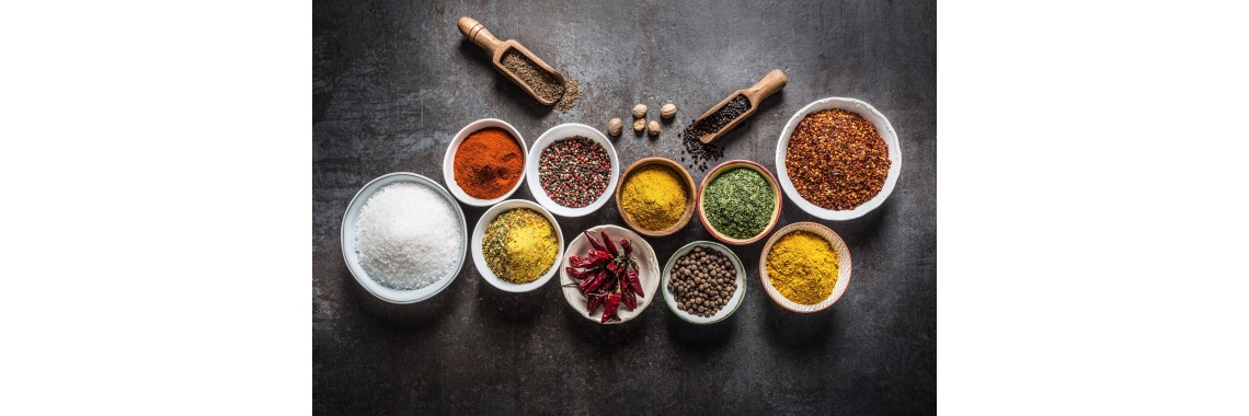 Guida all'uso di spezie e sali in cucina