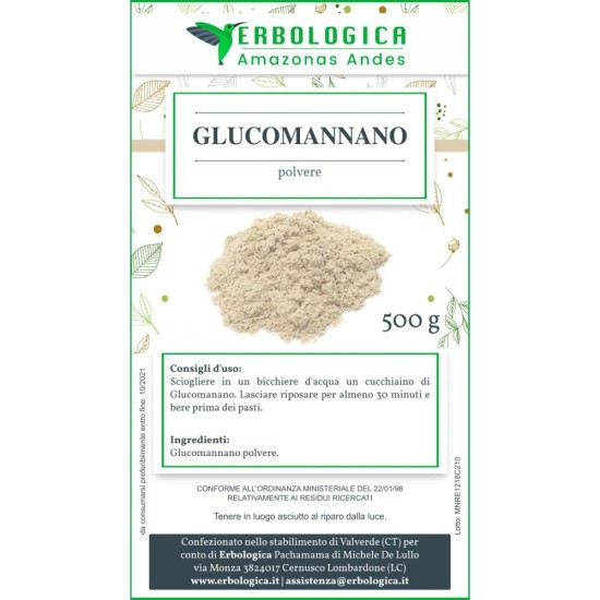 Glucomannano radice polvere Glucomannano radice polvere