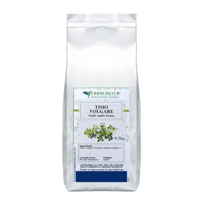 Timo volgare foglie e fiori taglio tisana 