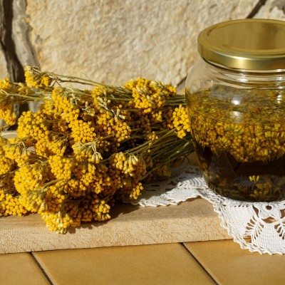 Elicriso fiori tisana 
