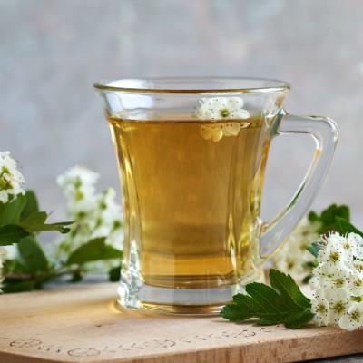 Biancospino fiori e foglie tisana