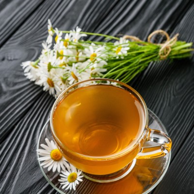 Camomilla fiori tisana 