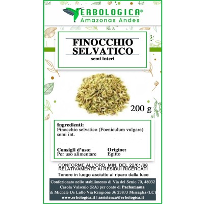 Finocchio semi selvatici tisana Finocchio semi selvatici tisana