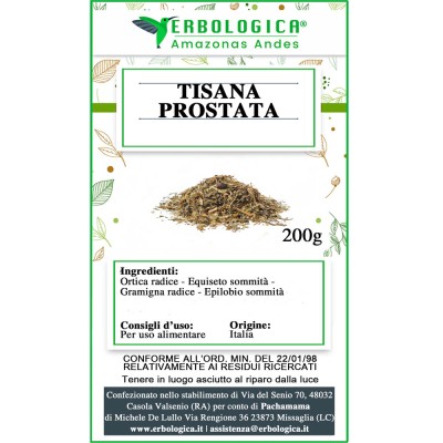 Tisana alle erbe per la prostata Tisana alle erbe per la prostata