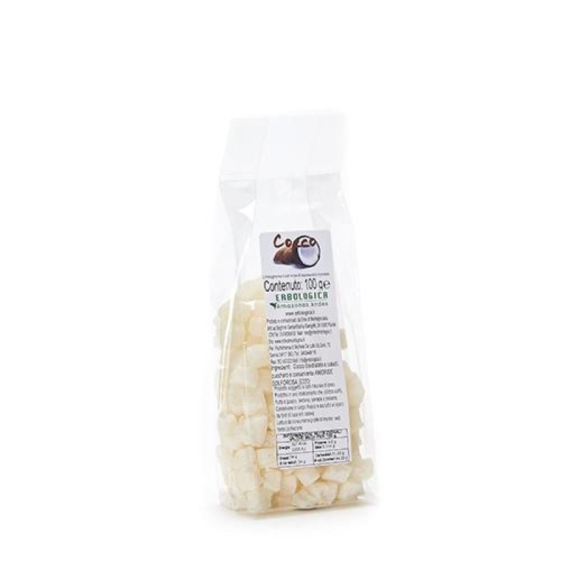 Cocco secco a cubetti Cocco secco a cubetti