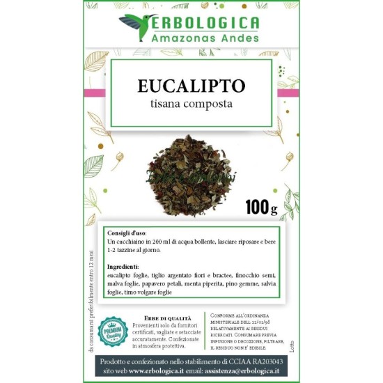 Eucalipto tisana composta Eucalipto tisana composta