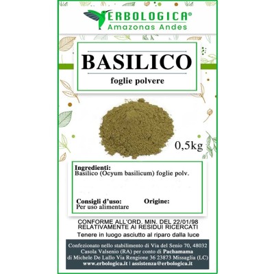 Basilico in polvere Basilico in polvere