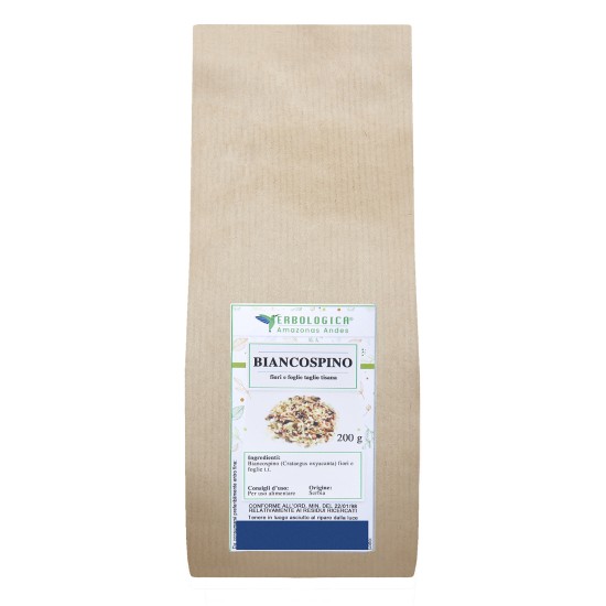 Biancospino fiori e foglie tisana Biancospino fiori e foglie tisana