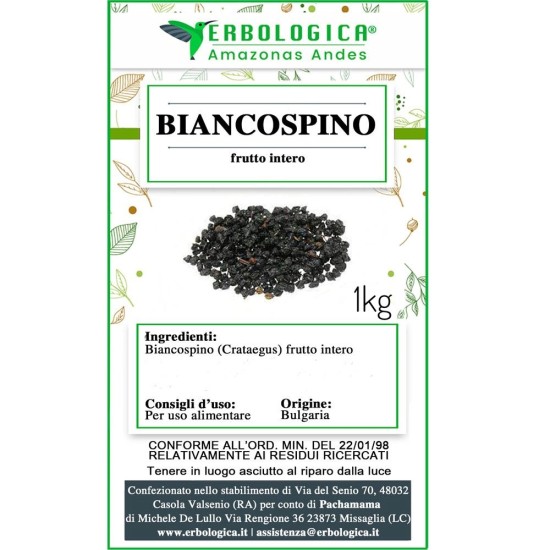 Biancospino frutto intero Biancospino frutto intero