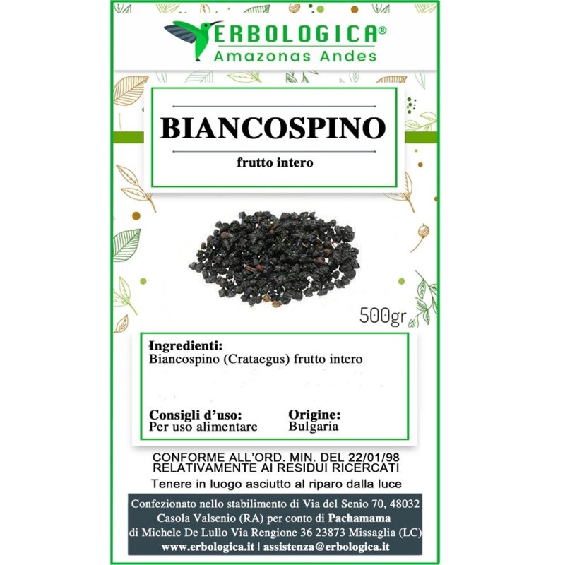 Biancospino frutto intero Biancospino frutto intero