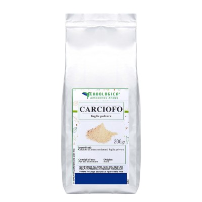 Carciofo foglie in polvere 