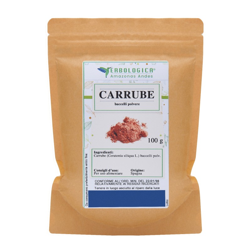 Carrubo frutti in polvere Carrubo frutti in polvere