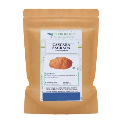 Cascara sagrada corteccia polvere