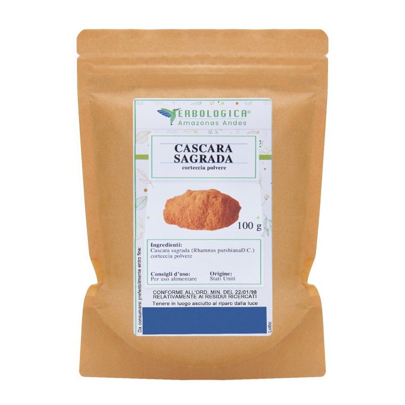 Cascara sagrada corteccia polvere