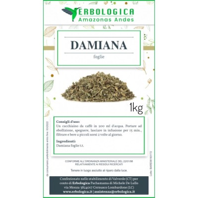 Damiana foglie tisana 