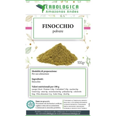 Finocchio in polvere
