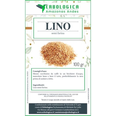 Lino semi farina Lino semi farina