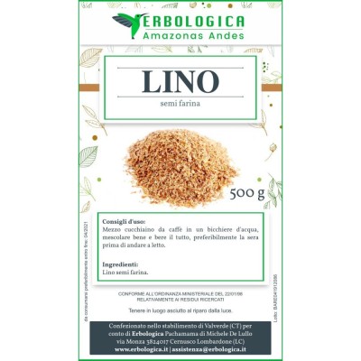 Lino semi farina Lino semi farina