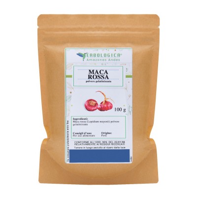Maca rossa in polvere 