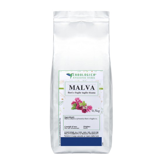 Malva fiori e foglie tisana Malva fiori e foglie tisana