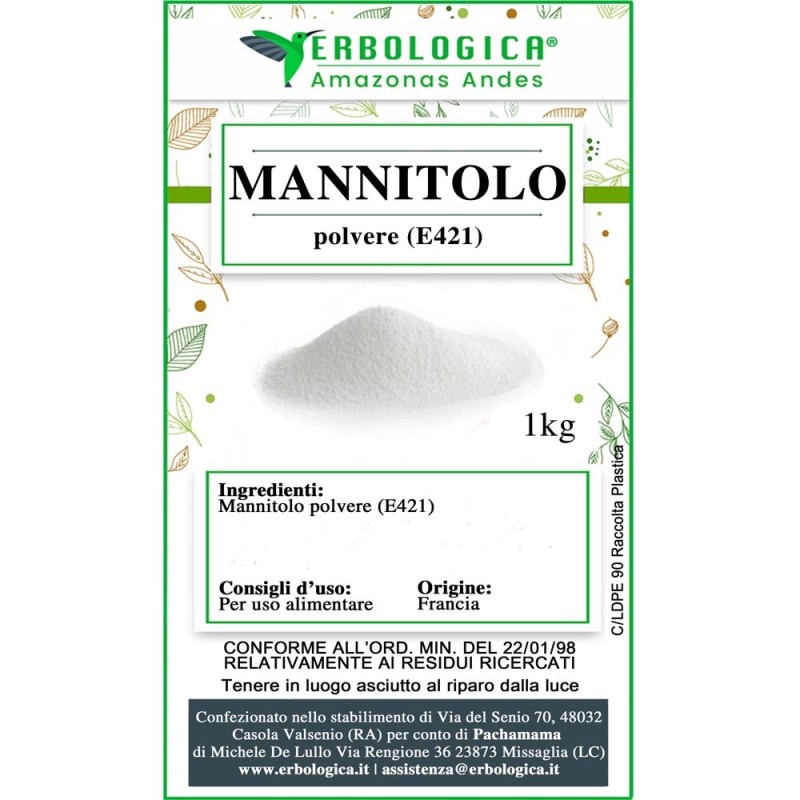 Mannitolo polvere Mannitolo polvere