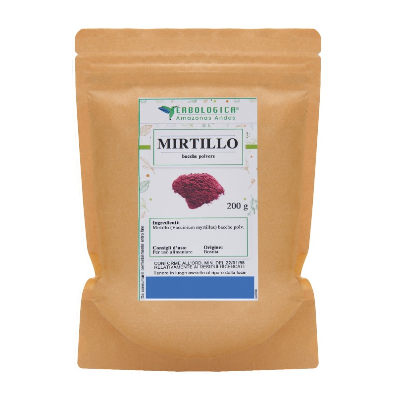 Mirtillo nero in polvere 