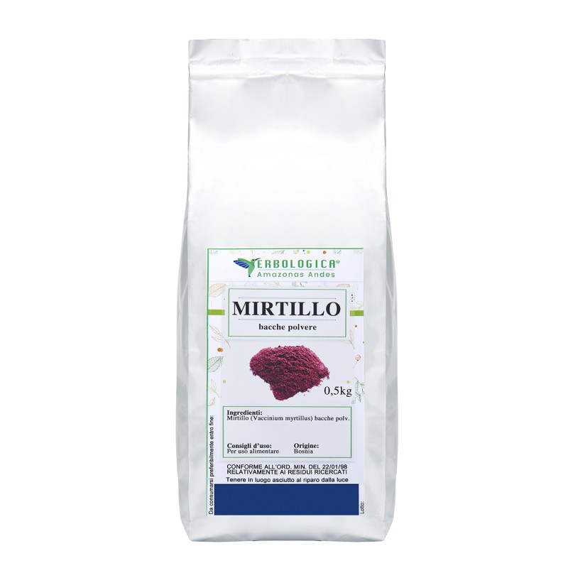 Mirtillo nero in polvere Mirtillo nero in polvere