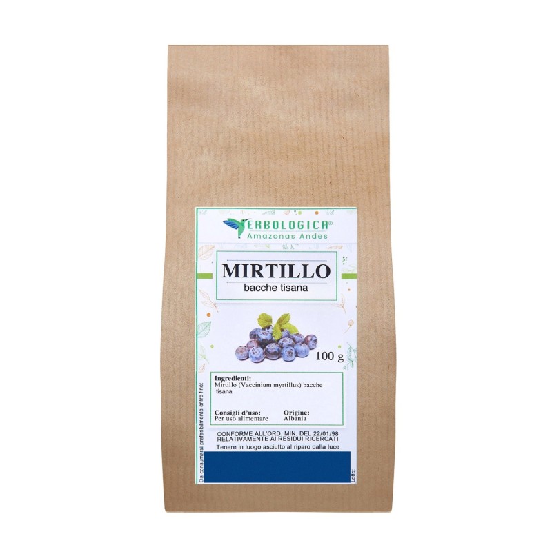 Mirtillo bacche tisana
