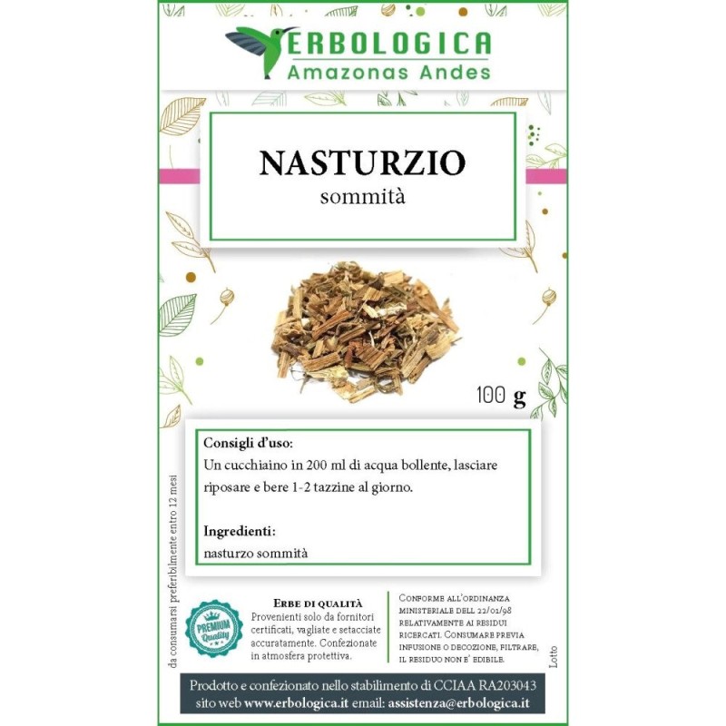 Nasturzio sommità tisana Nasturzio sommità tisana