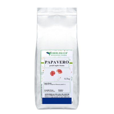 Papavero petali taglio tisana Papavero petali taglio tisana