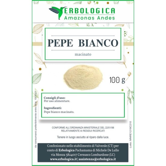 Pepe bianco macinato Pepe bianco macinato