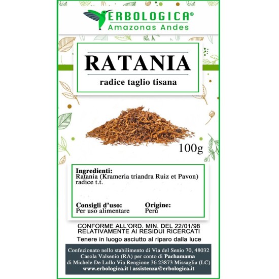 Ratania radice taglio tisana Ratania radice taglio tisana