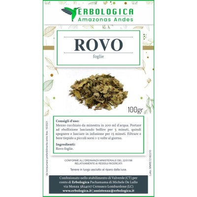 Rovo foglie taglio tisana Rovo foglie taglio tisana