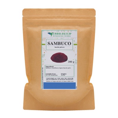 Sambuco bacche in polvere
