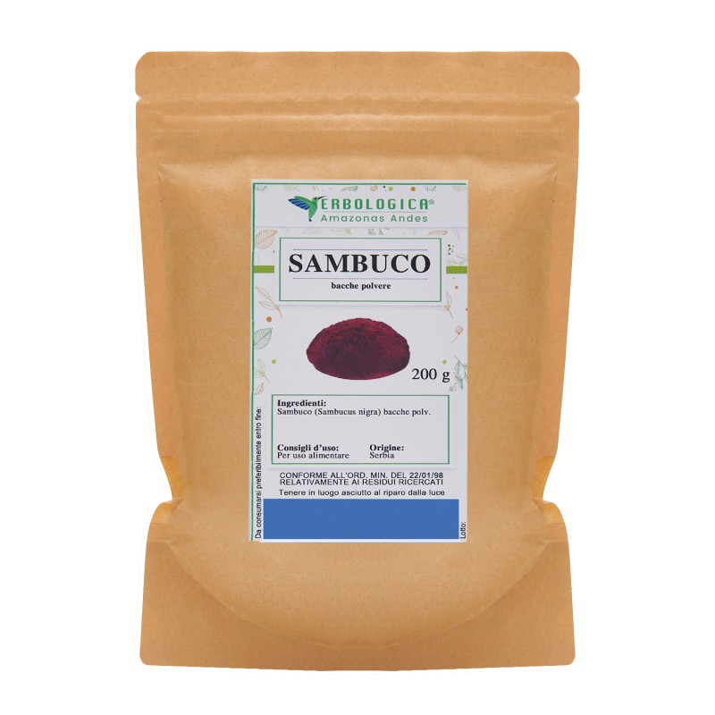 Sambuco bacche in polvere