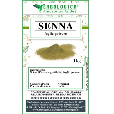 Senna in polvere Senna in polvere