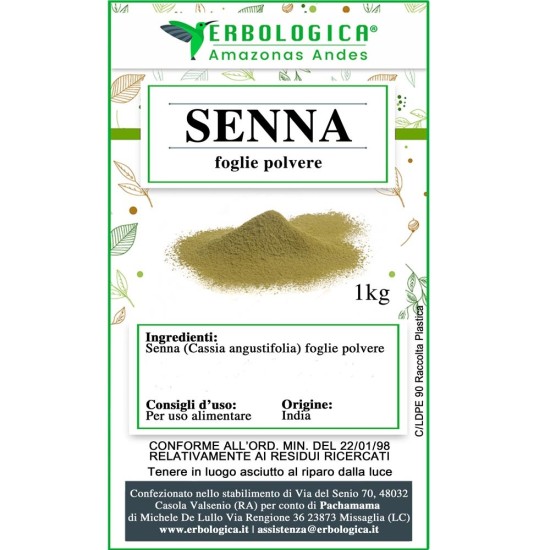 Senna in polvere Senna in polvere