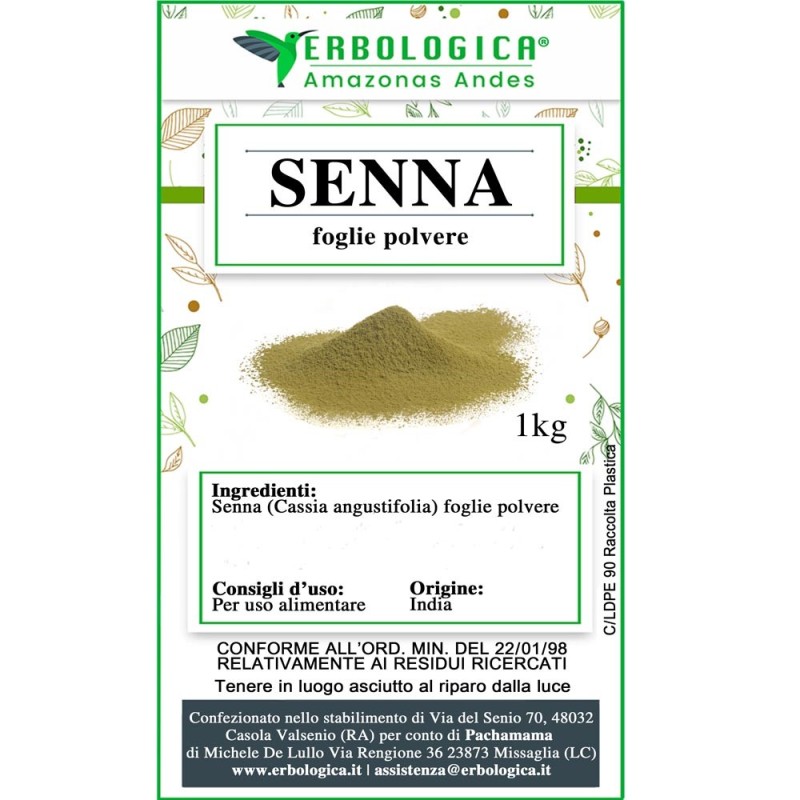 Senna in polvere Senna in polvere