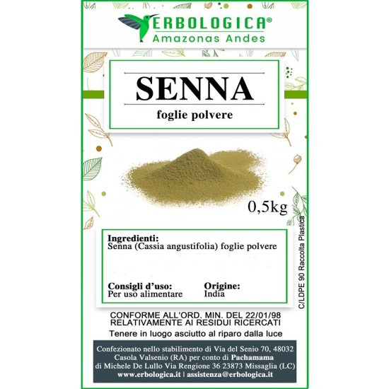 Senna in polvere Senna in polvere
